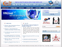 Tablet Screenshot of netadmin.vnu.edu.vn
