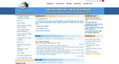 Desktop Screenshot of hmo.hus.vnu.edu.vn