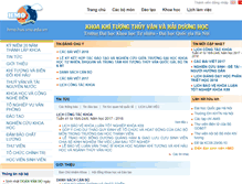 Tablet Screenshot of hmo.hus.vnu.edu.vn